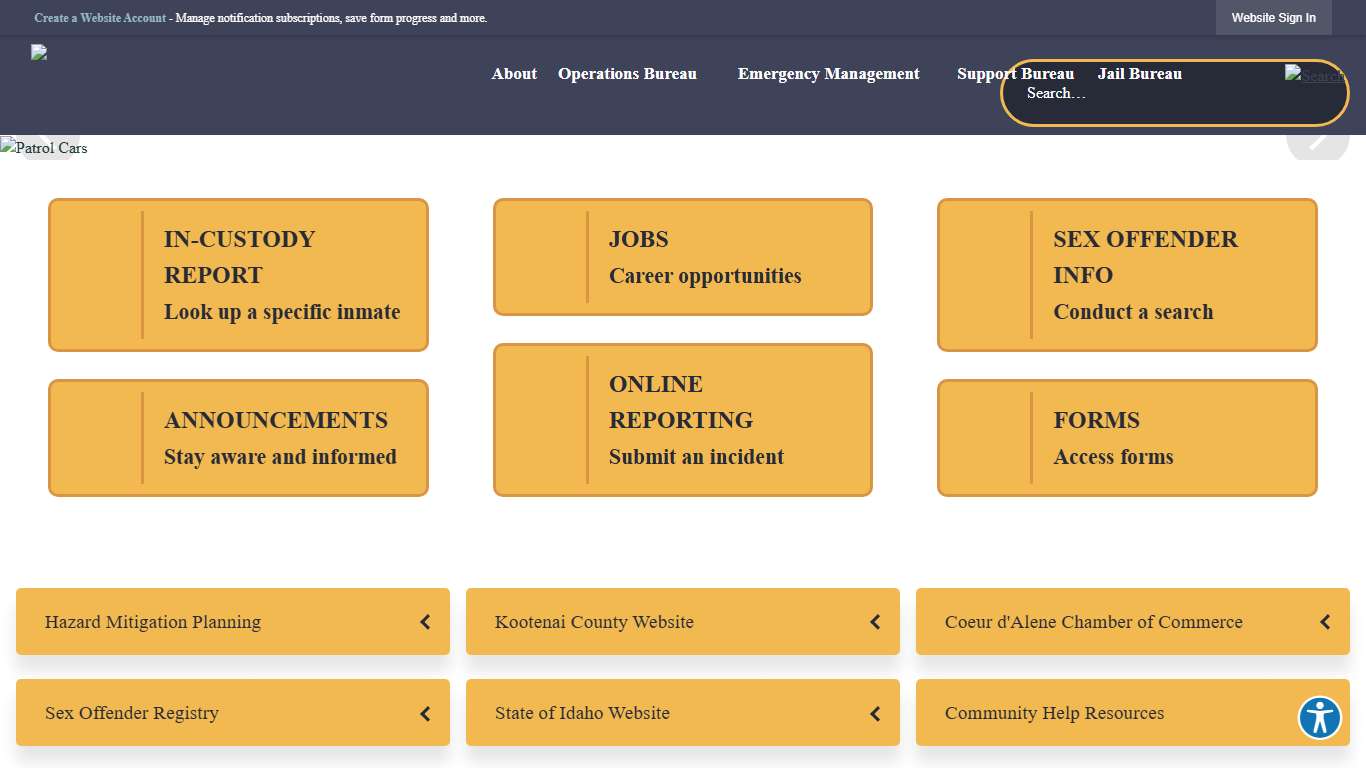 Kootenai County Sheriff, ID | Official Website